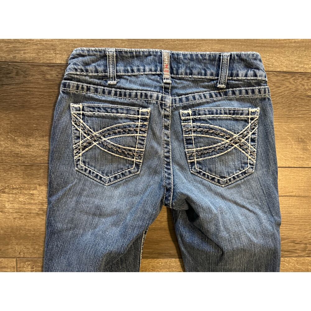 Ariat Women's Blue Boot Cut Jeans - Picture 4 of 7